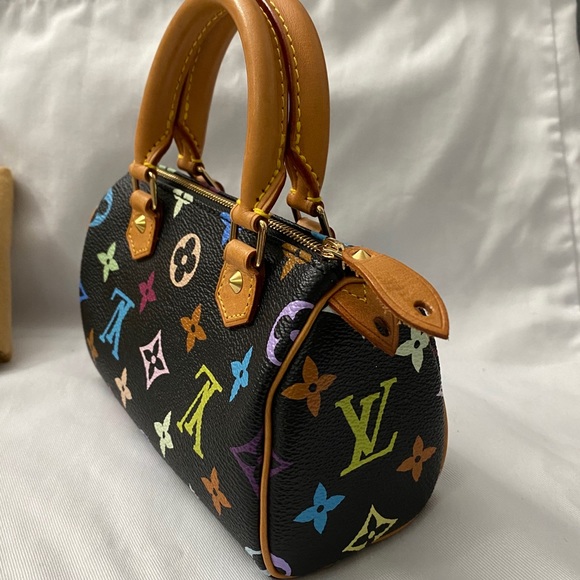Louis vuitton mini Speedy takashi murakami black - Picture 7 of 11